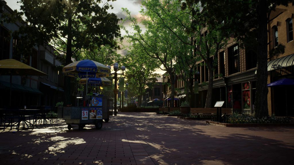 Demo Environment 4K - Calle urbana